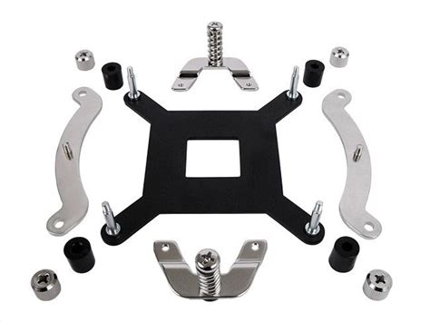 aluminum bracket that holds noctua fan to mount|noctua lga1366 upgrade kit.